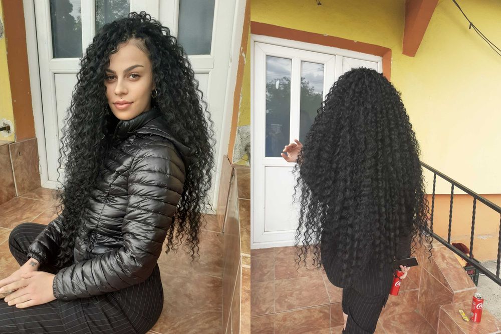 Extensii afro , PRET 580 cu totul