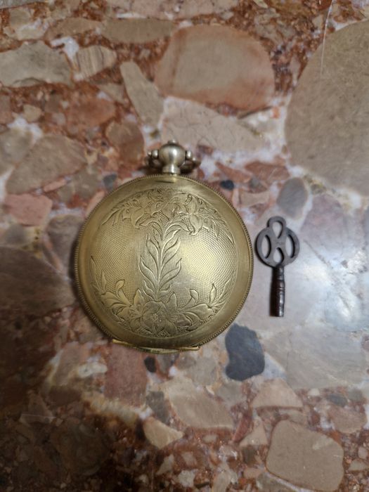 Прекрасен антикварен османски джобен часовник