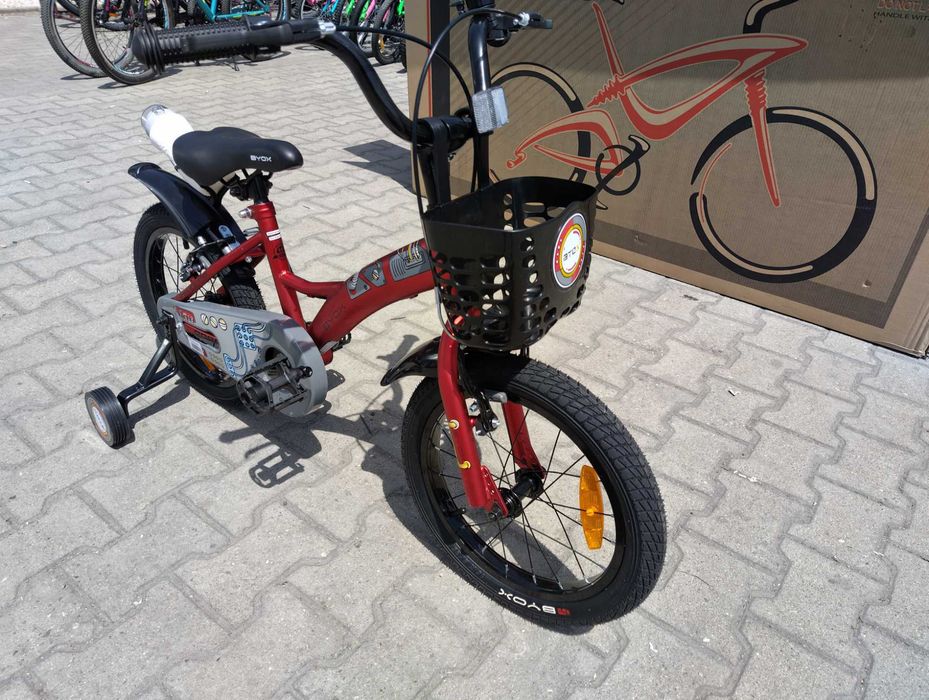 BYOX Детски велосипед 16" ROBO червен