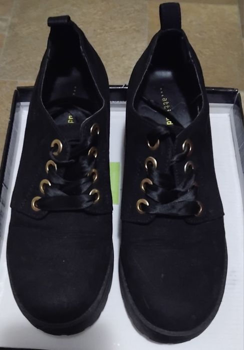 Botine catifea nr 36