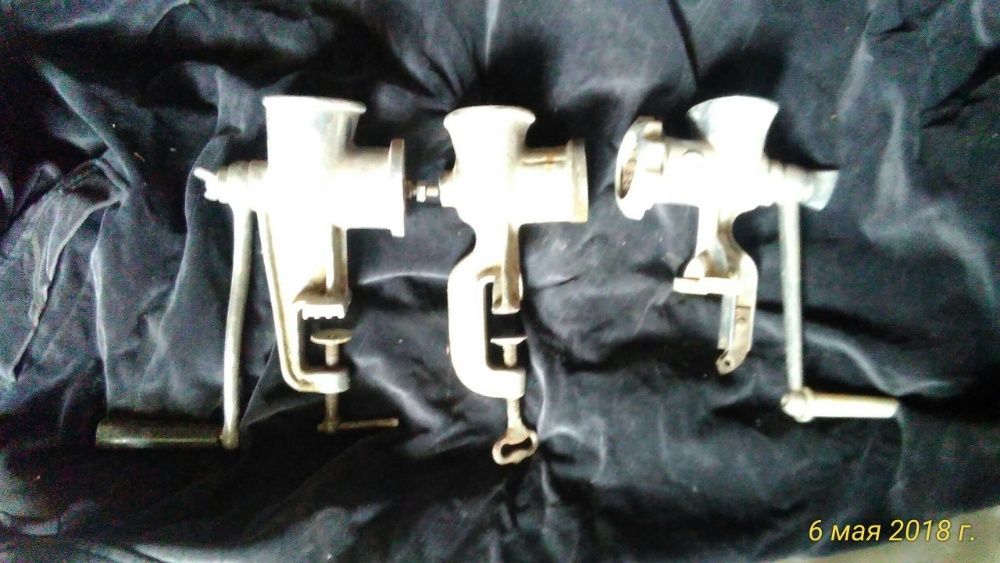 3 дона мясорубка, гуштчопкич, запчастга, учтасидан биттаси чикади