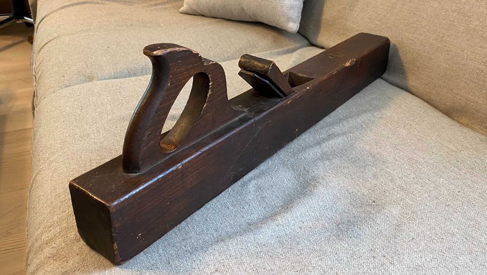 Rindea lemn Goldenberg Acier fondu din sec 18 originala colectie