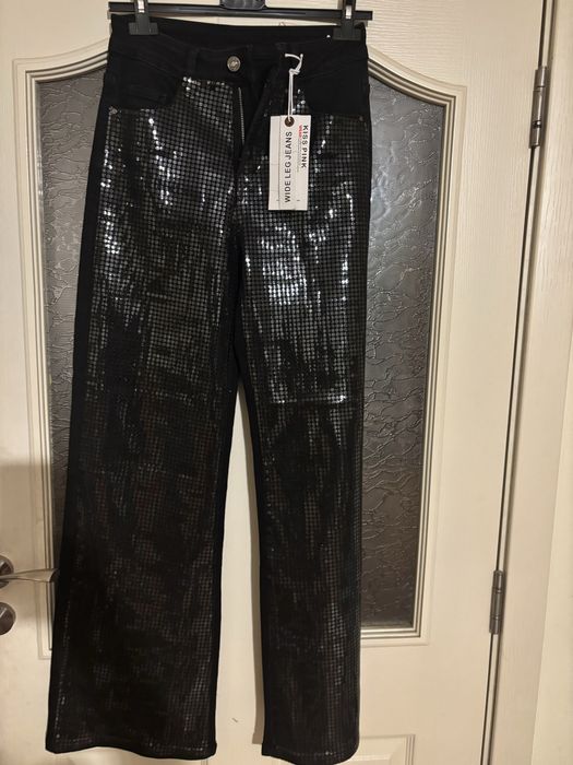 Фешън дънки широки