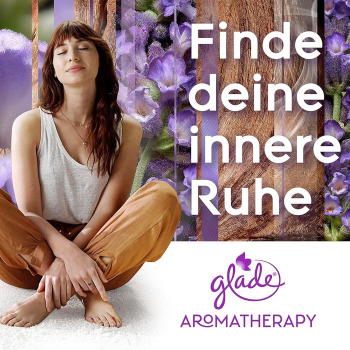 Glade Aromatherapy Essential Oils, Moment of Zen, лавандула и сандалов