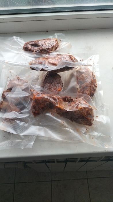 Курдюк соленый со специями