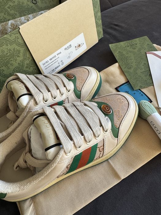 Adidasi Gucci Screener - size 36-45/Chanel/full pack/video