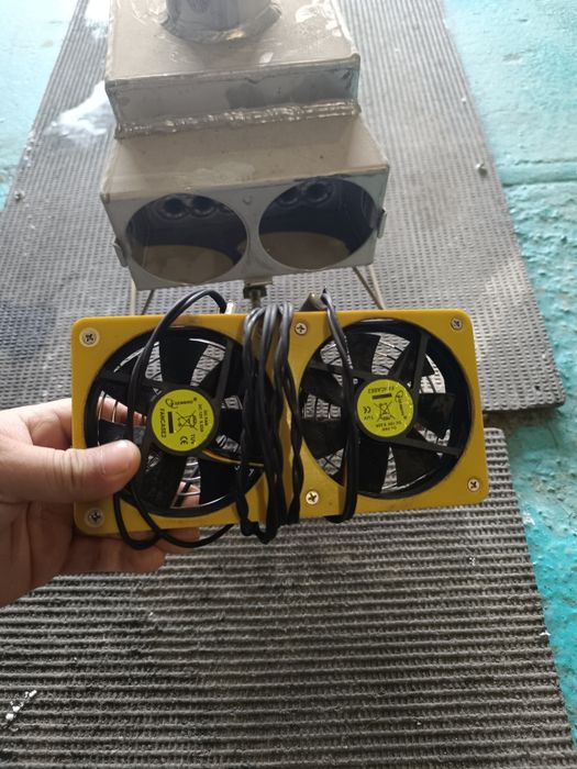 Продам теплообменник в палатку