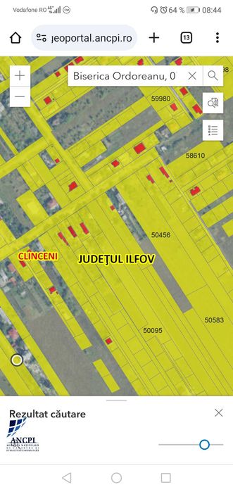 Teren de vanzare Ordoreanu -Clinceni