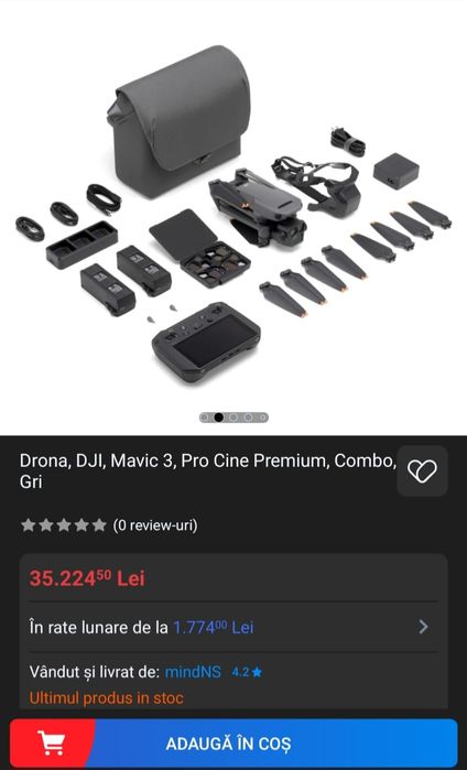 DRONA Dji Mavic 3 Pro Cine Premium COMBO