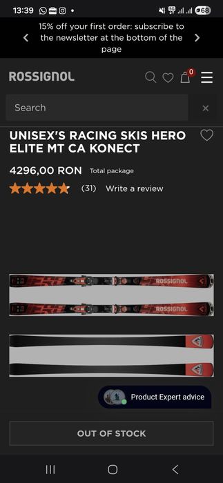Schiuri Rossignol Hero Elite MT Carbon Konect 2025
