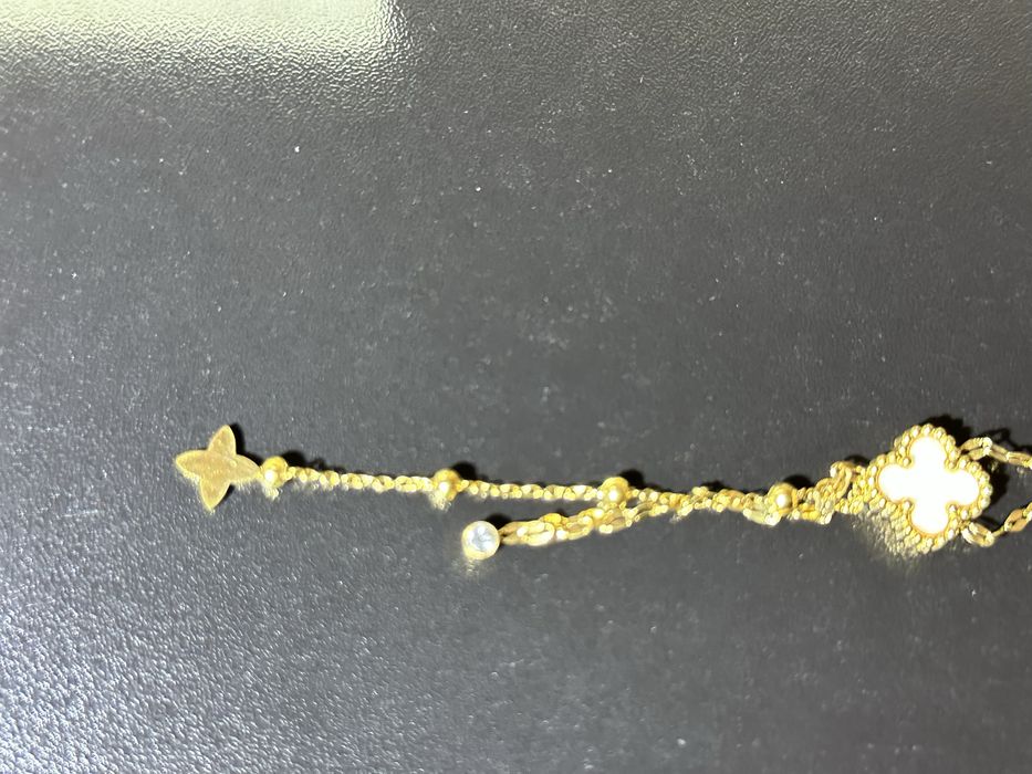 Ново Двулицево Дамско Колие Van Cleef & Arpels Alhambra с пълна опаковка