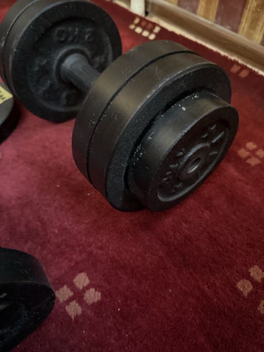 Гантели разборные