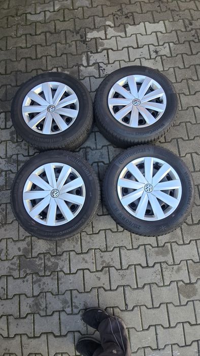 Vând roți complete pentru gama Volkswagen Audi Seat Skoda 215 60 16 MS