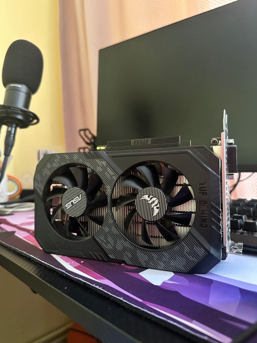 Placa video TUF GTX 1660 Super OC Edition 6GB GDDR6