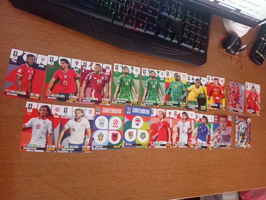 PANINI cards 2026 world cup
