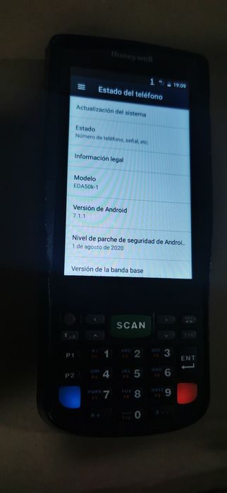 Scanner honeywell eda 50k