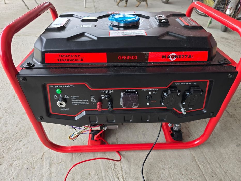 Генератор бензиновый модель: GFE 4500