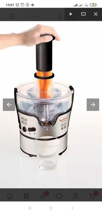 Соковыжималка Moulinex JU385H30