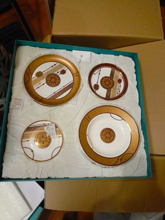 Сервиз «Цветущая степь», фарфор, 6 персон