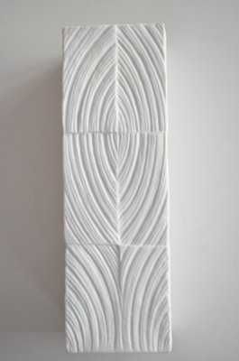 Rosenthal vaza alba semnata Martin Freyer, rara obiect arta colectie