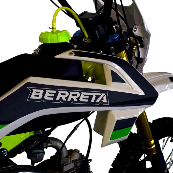 Motocross Berreta 125cc 4 Timpi E-Start Alb/verde. Anunț dedicat B2B