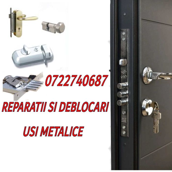 Reparatii si deblocari usi.