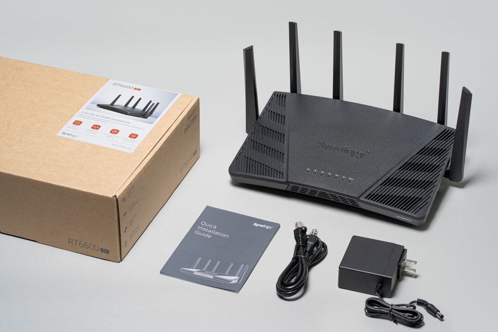 Vand router synology rt6600ax