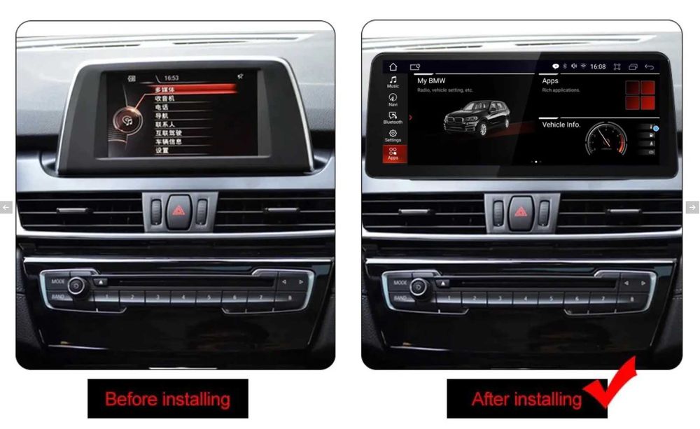 BMW 2Series Active TourerF45F462013/2020- 12.3" Андроид Навигация,9591