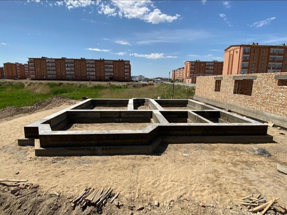 Стяжка, Фундамент құямыз !