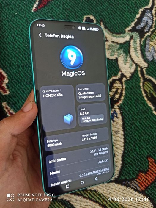 Telefon Honor x8c