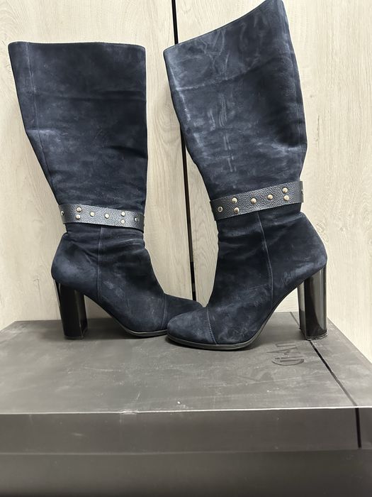 Дамски кожени ботуши GiAnni