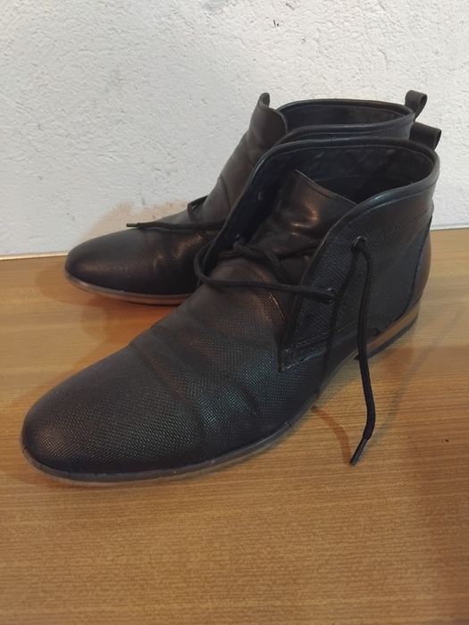 42 номер Мъжки Боти Guess и Daniele Guardo естествена велур и кожа