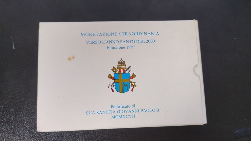 Monezi numismatice vatican  1997 papa ioan argint