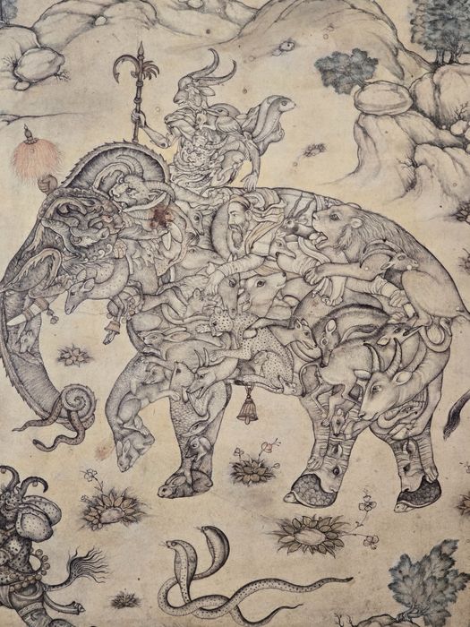 Tablou unicat sec. XVII