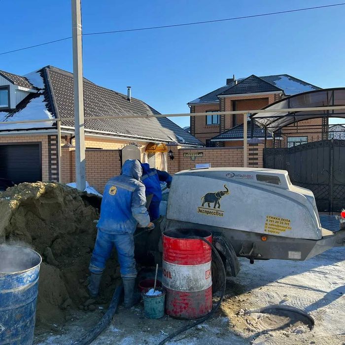 Профессиональная стяжка пола для строительных компаний от ЭкспрессПол!