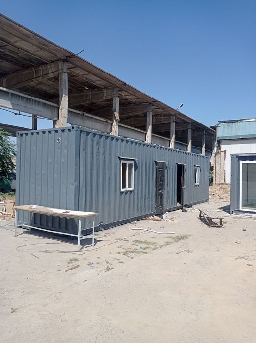 Услуги Контейнер Домик Офис Магазина Сартарошхона Готовы Конструкции