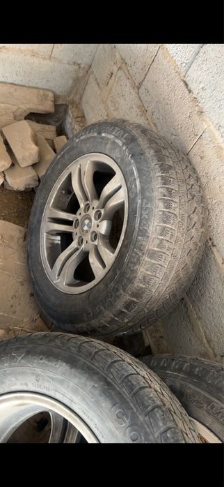 Диски BMW R17, с резиной continental