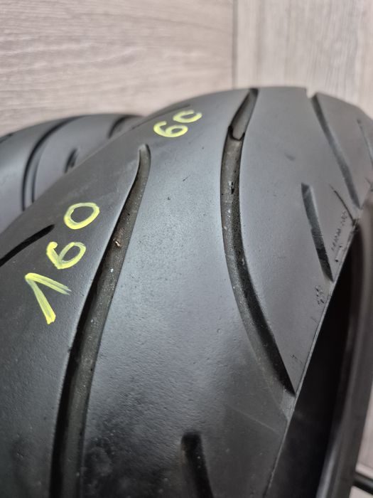 Set anvelope moto 120 70 17 cu 160 60 18 Michelin Pilot road 2