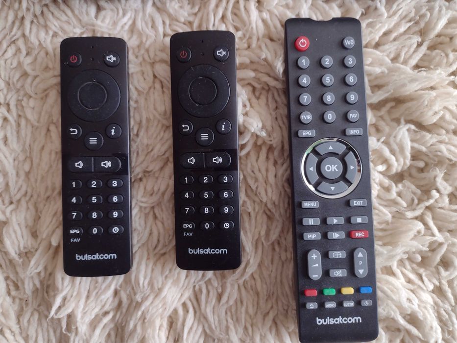 Лот 4 броя TV BOX Bulsatcom