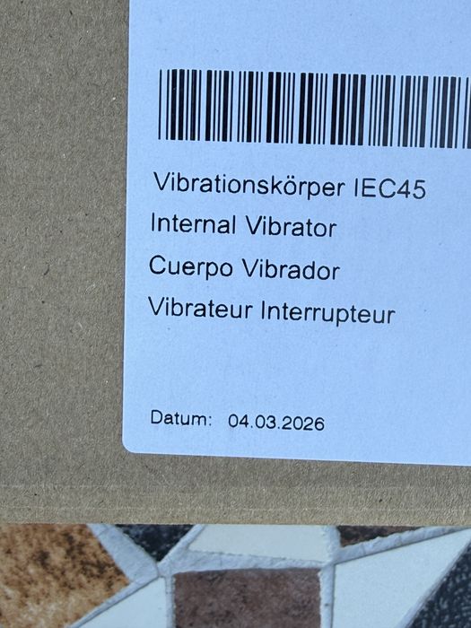 Cap vibrator beton Wacker Neuson IEC45