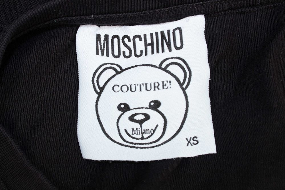 Moschino оригинална дамска тениска Teddy Bear This Is Not A Toy блуза