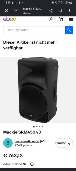 Boxă activă Mackie 450 srm