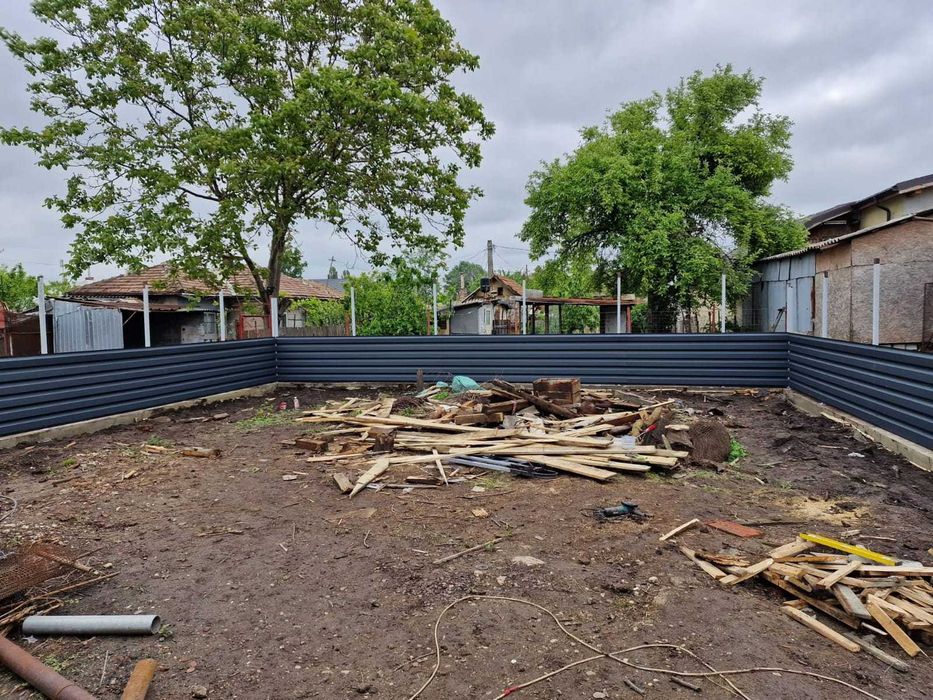 Garduri si porti din panouri stil jaluzele si alte modele disponibile