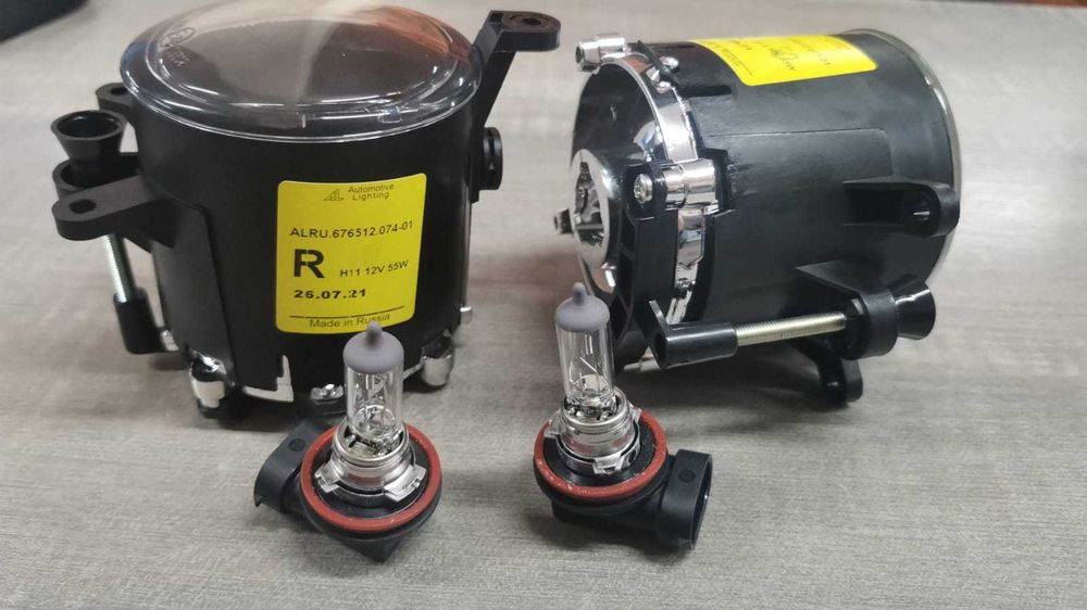 Противотуманки Газель комплект