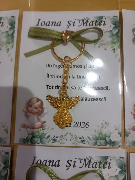 Mărturii "Înger Păzitor " pentru nuntă/botez