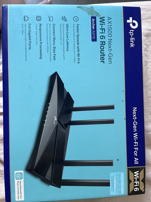 Vand router Wi-fi 6 , Tp-link Archer AX10