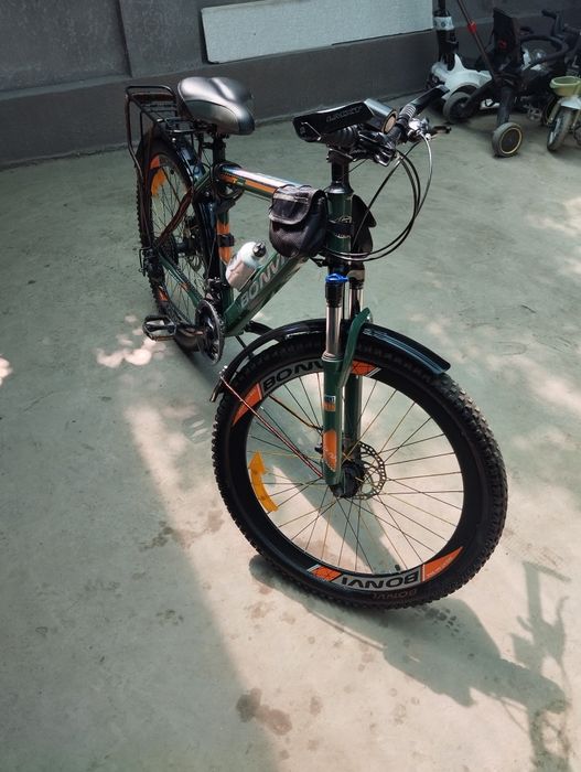 Bonvi 26 размер
21 скорость 3/7 
Вилка lock out
есть расцветка
К