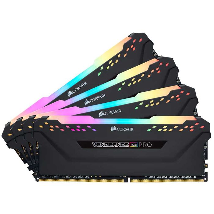 Corsair VENGEANCE® RGB PRO 32GB (4 x 8GB) DDR4 DRAM 3600MHz