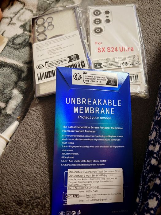 Husa și folie protecție Samsung s24 ultra