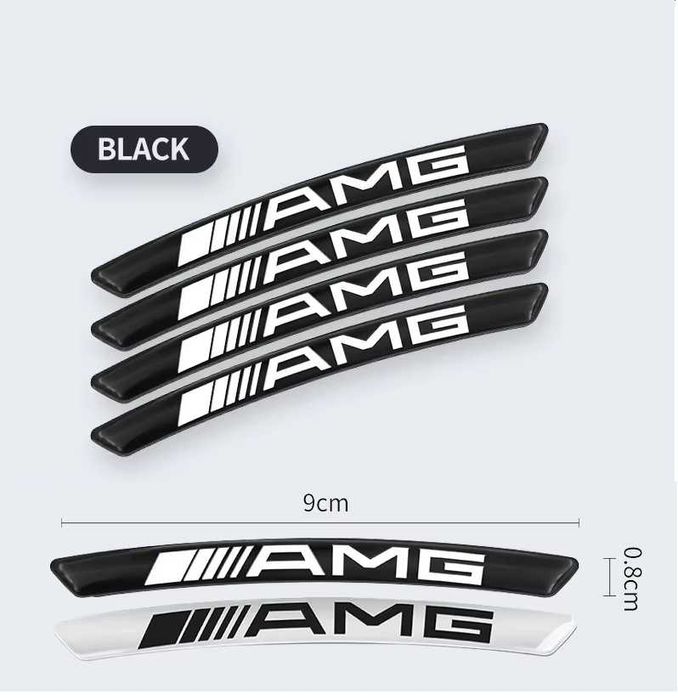 Емблема/Надпис АМГ/AMG за Джанти и за Волан